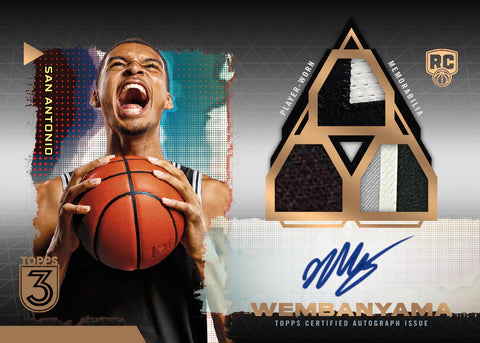 2023/24 TOPPS 3 BASKETBALL HOBBY BOX