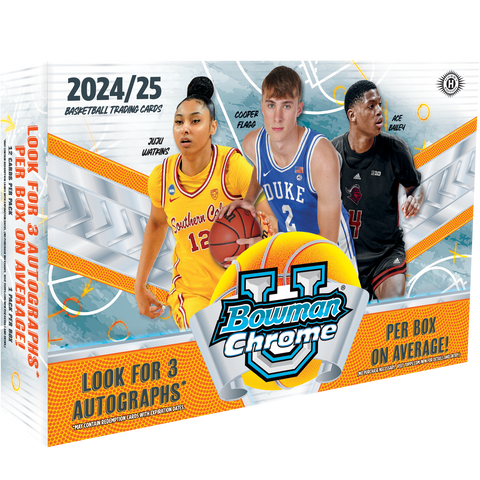 2024/25 BOWMAN CHROME UNIVERSITY BASKETBALL BREAKERS DELIGHT