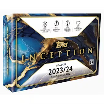 2023/24 Topps UEFA Club Competitions Inception Soccer Hobby Box