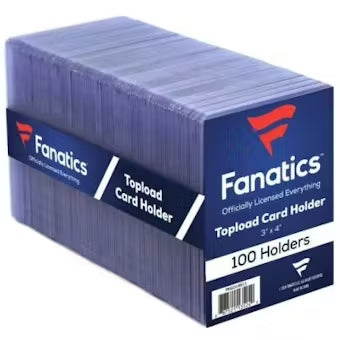 Fanatics 3x4 35pt. Toploaders 100-Count Pack
