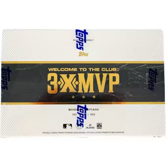 2025 Topps Welcome to the Club: 3X MVP Baseball Box