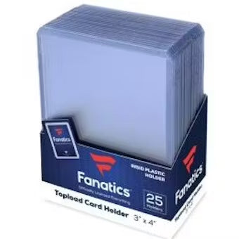 Fanatics 3x4 35pt. Toploaders 25-Count Pack