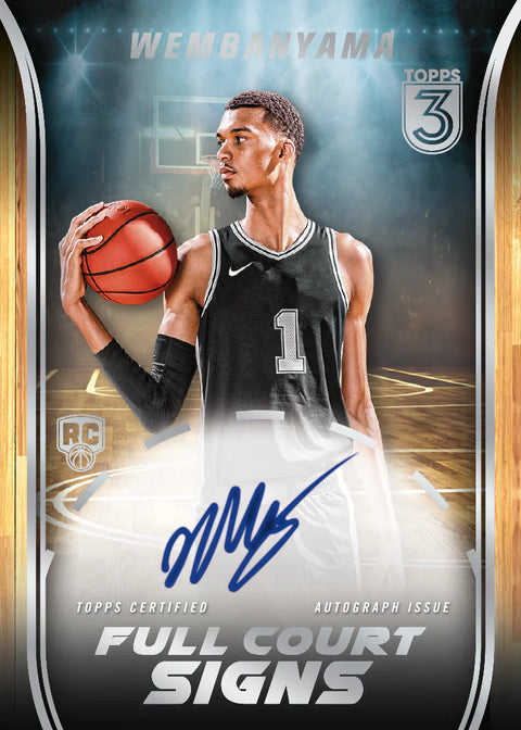 2023/24 TOPPS 3 BASKETBALL HOBBY BOX